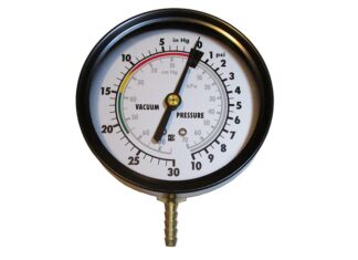 Gdzie podpiąć wakuometr?